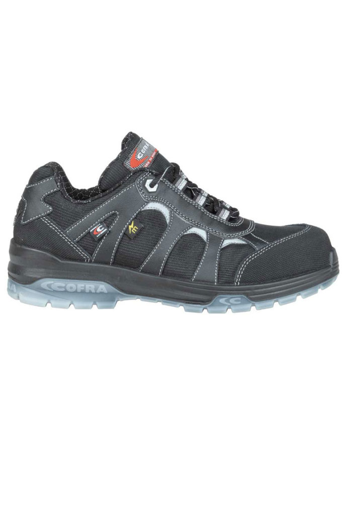 Scarpe FRANKLIN BLACK SB E P FO SRC Cofra silcam italia Abbigliamento da lavoro, Antinfortunistica, Sicurezza sul Lavoro, DPI, Alta Visibilità