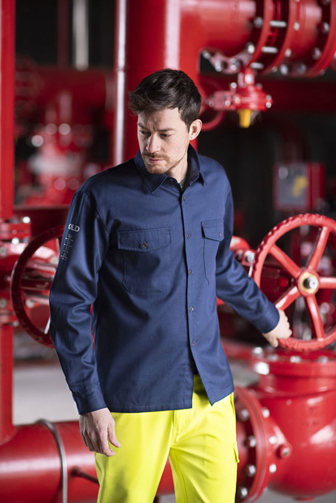 Camicia ANTISTATICA BLU XILD X80B SOCIM