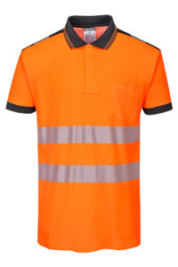 Polo manica corta alta visibilita PORTWEST